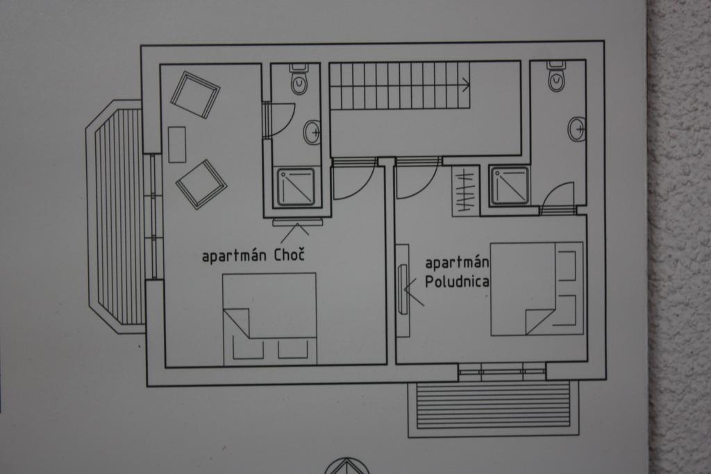 Apartman Matej Липтовски-Микулаш Экстерьер фото